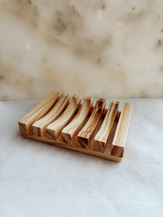 Zeepschaaltje hout