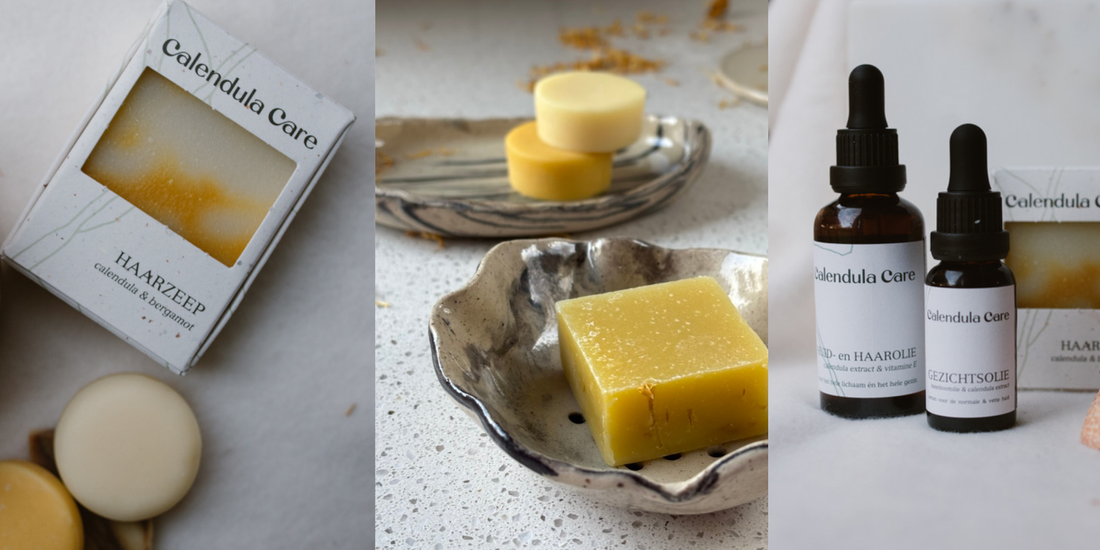 Hoe gebruik je de huid- en haarolie met calendula?