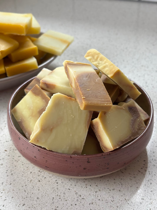 Zeepstukjes Sheabutter & Cacao